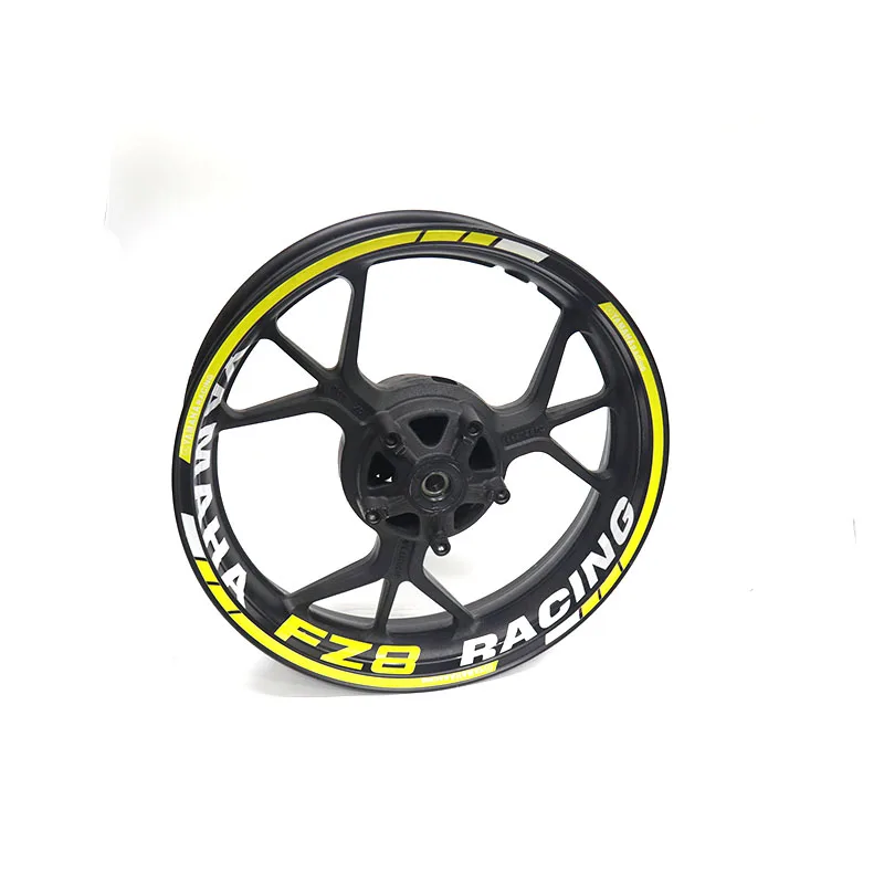 

New high quality Motorcycle Wheel Sticker stripe Reflective Rim For Yamaha FZ8
