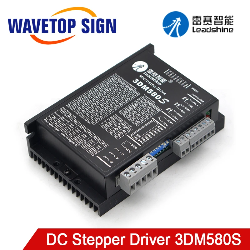 Leadshine 3 фазы Драйвер шагового двигателя 3DM580S поставить Напряжение 20 50VDC Выход ток 1