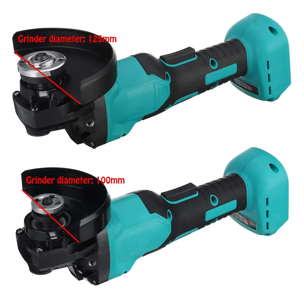 

For Makita 18V 125mm Brushless Cordless Impact Angle Grinder DIY Power Tools Electric Polishing Grinding Machine Without Battery