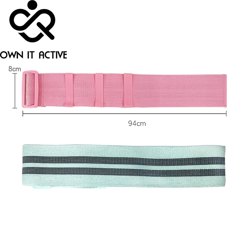 Пояс эластичный нескользящий женский для фитнеса и тренировок | Спорт