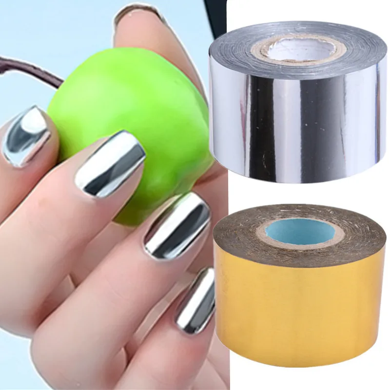 

DIY 4*120m Manicure Decoration Foil Wrap Thermal Transfer Stickers
