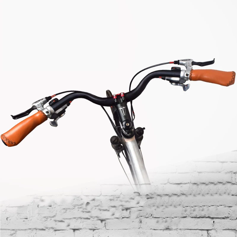 

road bike handlebar folding mountain BMX bicycle aluminum kids'bikes cruisers integrated handlebar bent bar phone accessories