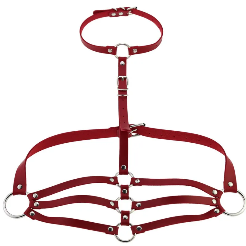 Европейский и американский стиль панк одежда с кожаным ремнем кожаный o-образный