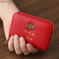 brand designer leather organizer credit card holder women business cards holder 2022 ladies minimalist travel card bag wallets