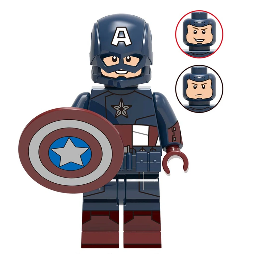 Конструктор Железный человек мстители сделай сам Звездные войны Steve Rogers детские