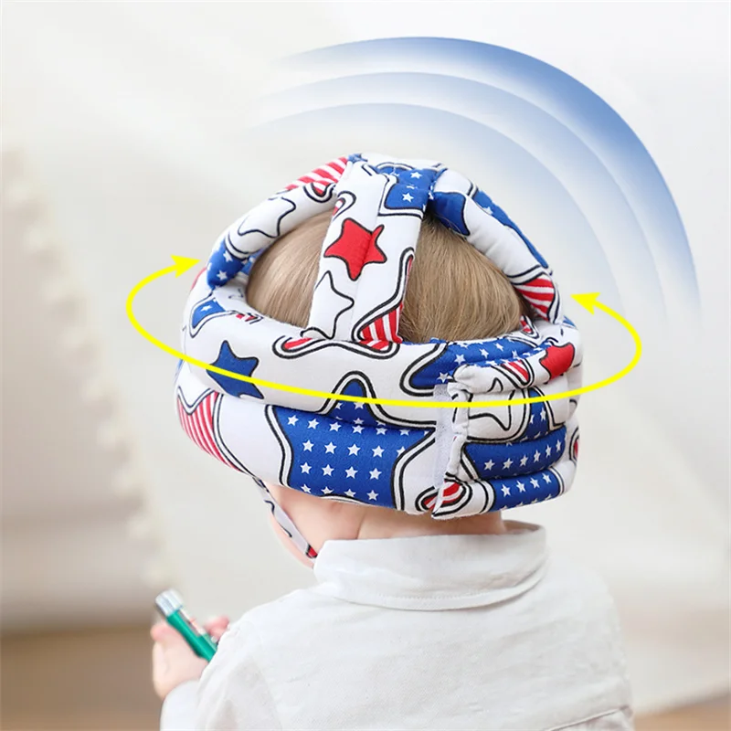 Защитный шлем для малышей мультяшный защиты от столкновений детская шапка шлемы