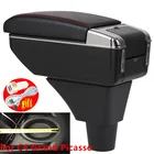 Подлокотник для Citroen grand C4 Picasso, двухслойная Центральная подлокотник с USB-зарядкой и контейнером для хранения, пепельница, аксессуары