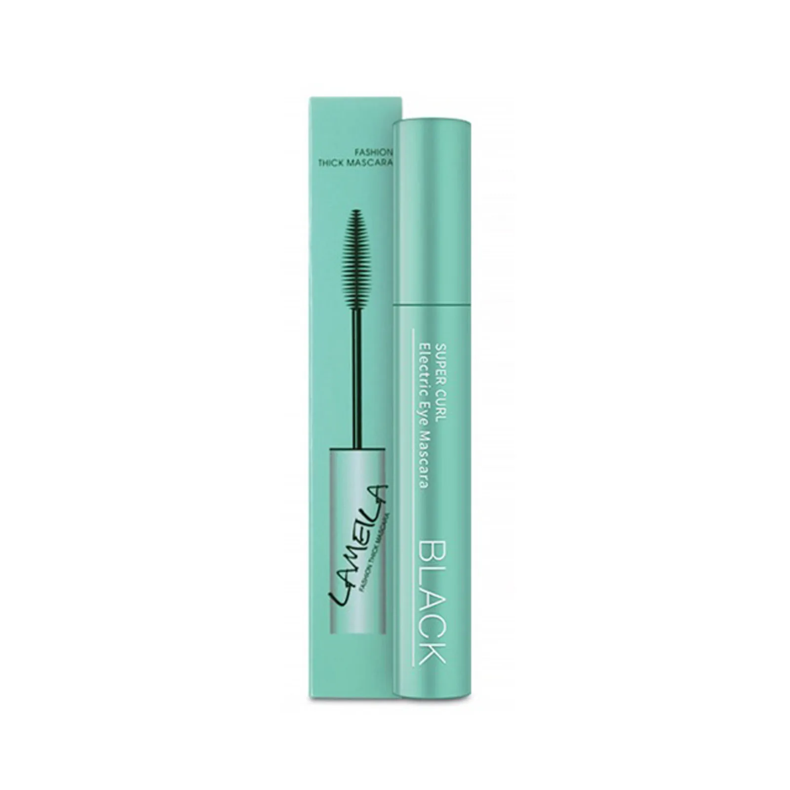 

Lameila 3 Color Candy Thick Waterproof Long-lasting Effect Beauty Makeup Long-wearing Gold Color Mascara Lengthening Black