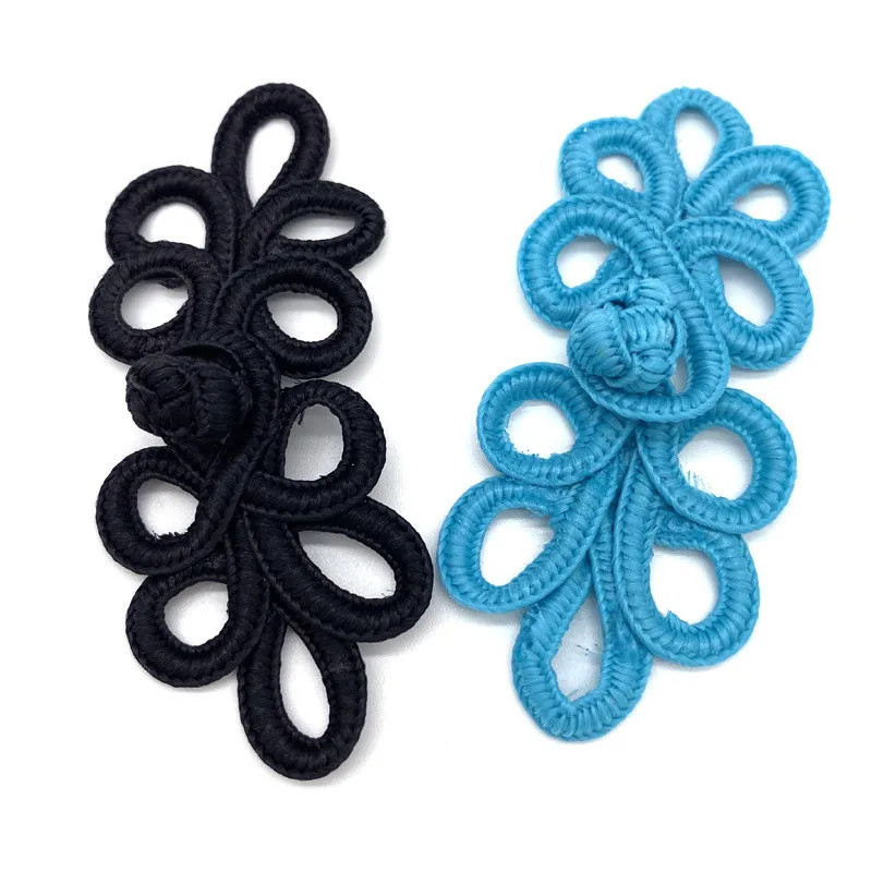 5 пар золотистого и серебряного цвета Cheongsam Button Five Chinese Knot Buttons застежка DIY Belt