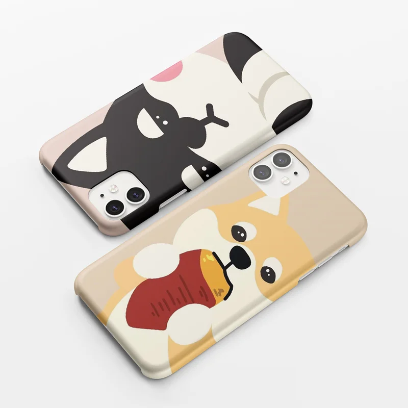 

Phone Case For iPhone 12 Mini 11 Pro XS Max X XR 7 8 Plus SE 2020 Soft Cover Case For iPhone 12Pro Cute dog Shiba Inu