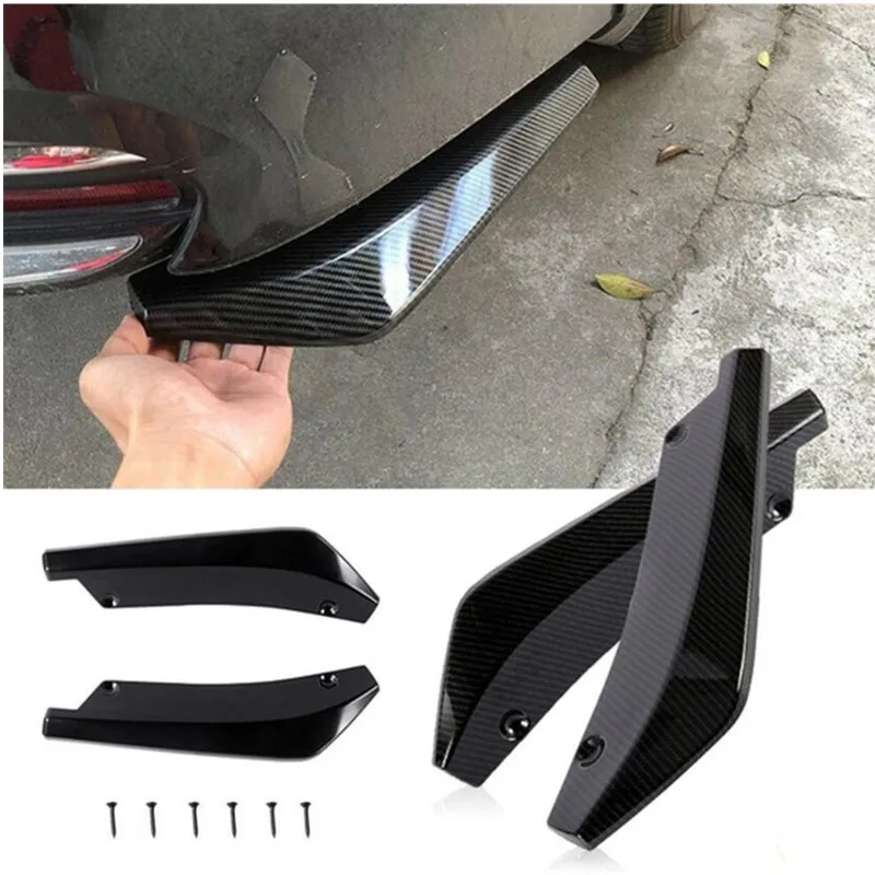 

Car Rear Bumper Lip Diffuser Splitter Spoiler Scratch Protector for Volkswagen VW Golf Tiguan Passat Jetta Polo Scirocco Bora