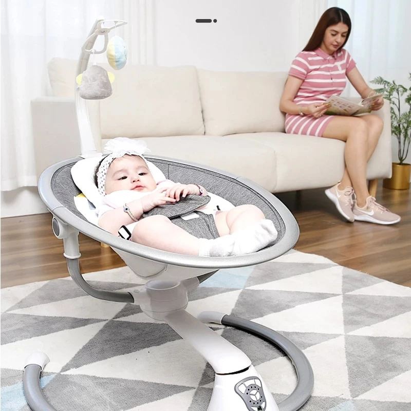 Электрическое детское кресло-качалка 0-3 детская безопасная колыбель