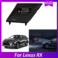 head up display hud for lexus rx auto electronic car accessories plug and play alarm system projector screen overspeed voltage