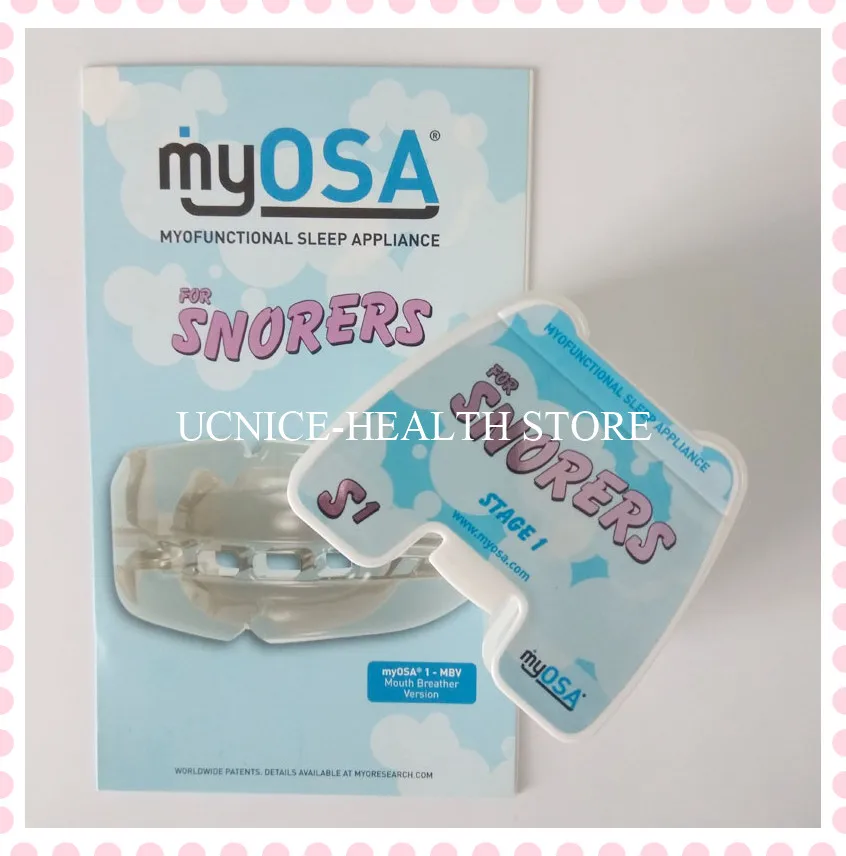Дышащий тренажер для рта MyOSA S1 храпа/Myobrace ортодонтический зубов S1/MRC устройство