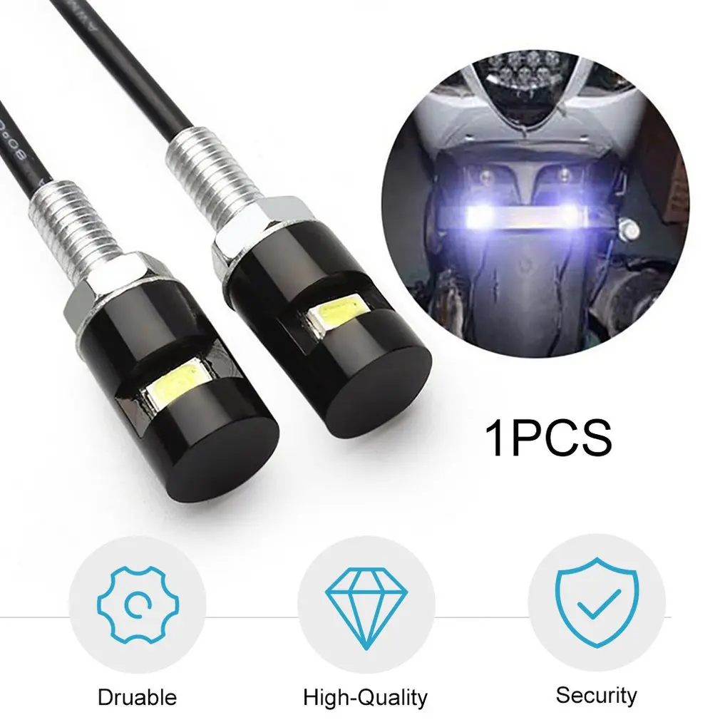 Автомобильный светодиодный фонарь освещения номерного знака 5630 1smd мотоцикл