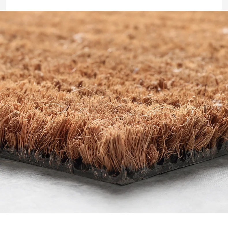 Наружный коврик для входной двери 40x60 см натуральный желтый кокосовый волокон