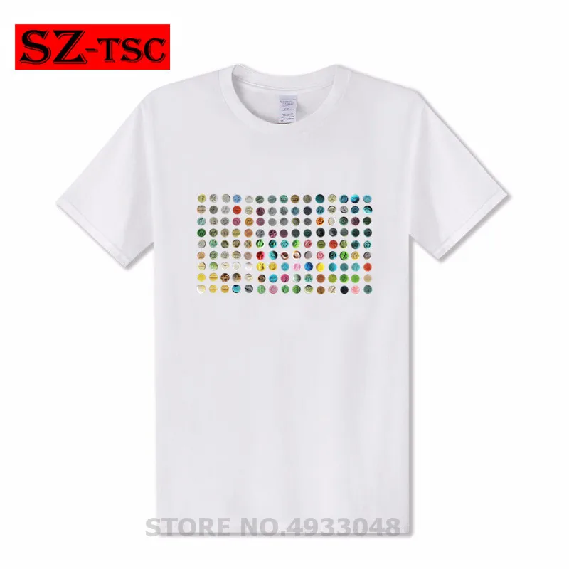 Мужская футболка с короткими рукавами 80's Rave Music хлопковая Футболка принтом