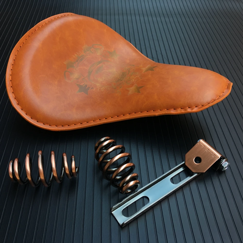 Мотоциклетный кожаный чехол для пассажирского сиденья Harley Sportster Bobber Chopper с