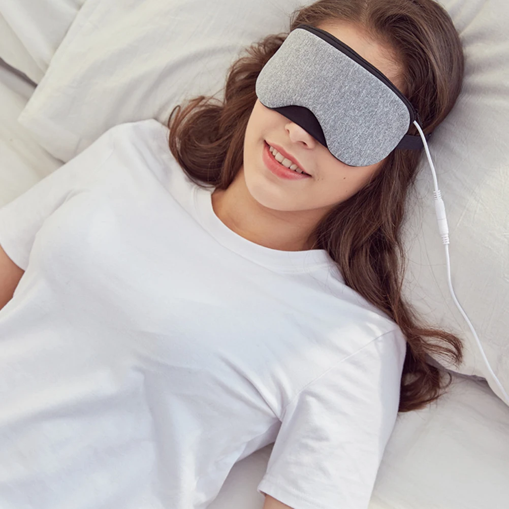 

1pc USB Heated Eye Mask Convenient Relieve Fatigue Eye Patch Detachable Heat Sleeping Eye Mask USB Eye Mask Heated Eye Mask