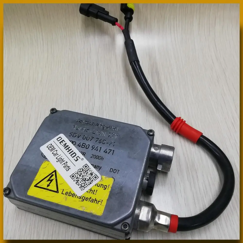Оригинальный ксеноновый балласт OEMHIDS 4B0941471 OEM блок управления фарами для D2S D2R H1 H7