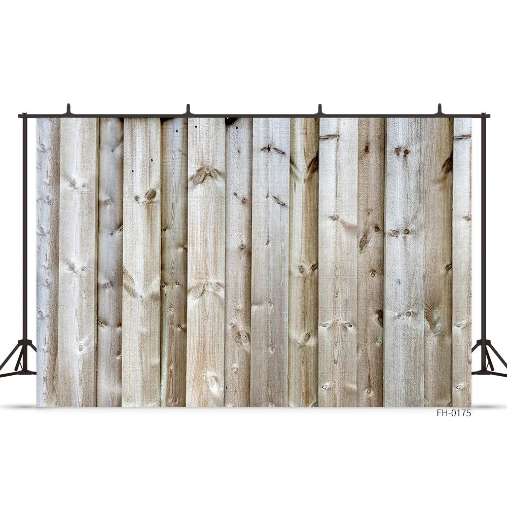 Фотозадники на фотофоне из винтажного винила с элементами для новорожденных фотосессий: деревянная доска и деревянный пол в стиле планок.