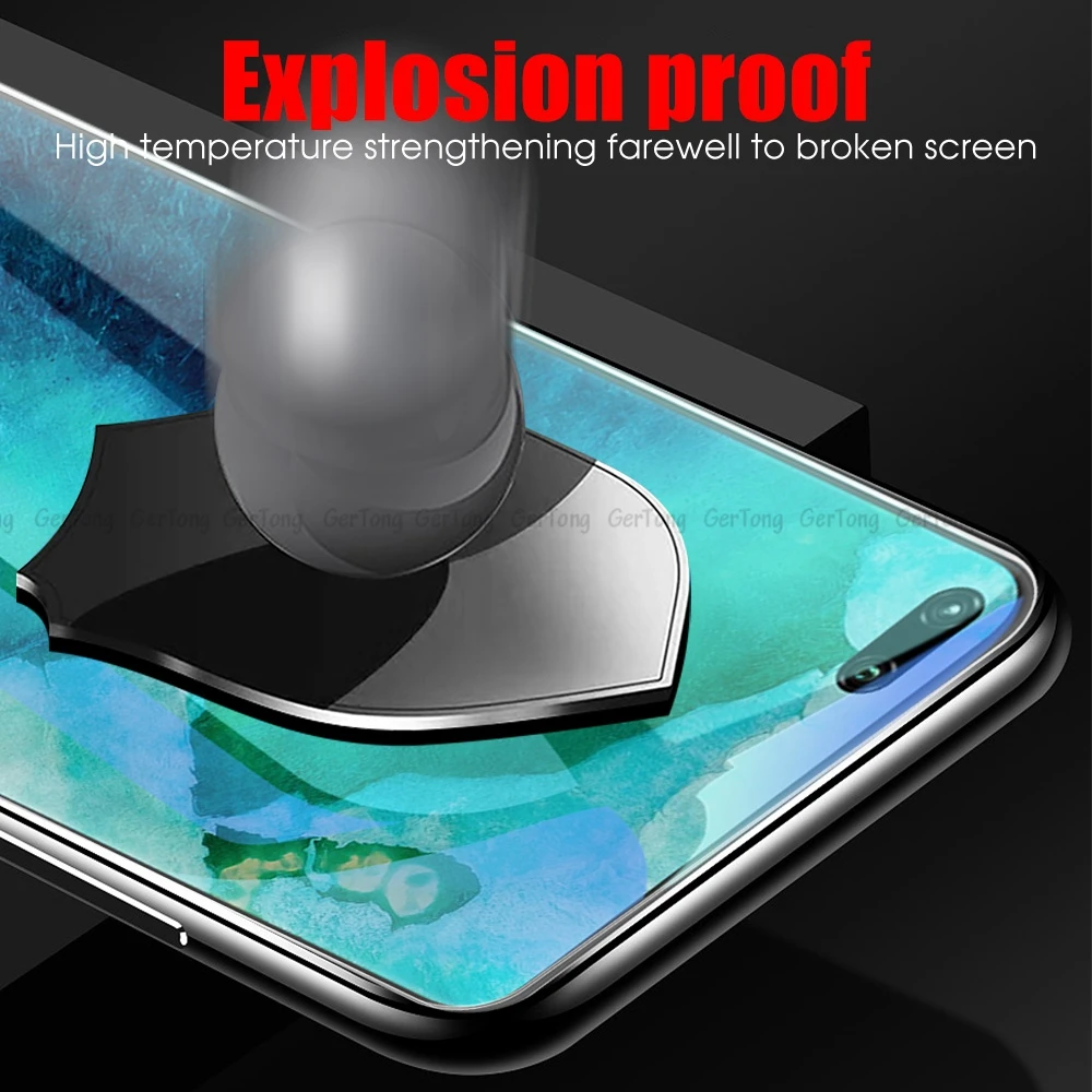 Тонкое защитное закаленное стекло для huawei P20 P30 lite P 30 Nova 3 5t 6 Защитное экрана Honor 20