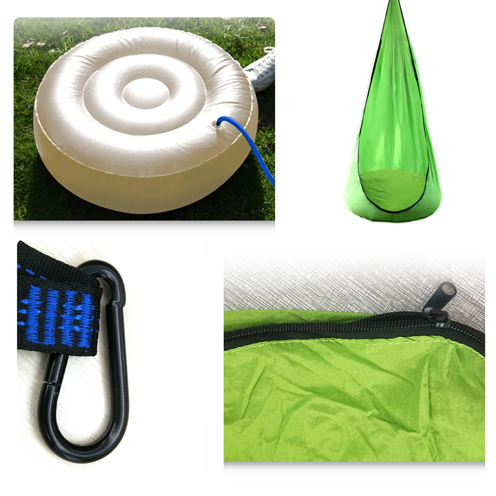 

Kids Hanging Seat Hammock 100% Cotton Hanging Leisure Lazy Chair Swing Swing Chair for Indoor and Outdoor Use