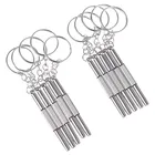 Креативный портативный брелок-отвертка 3 в 1, набор для ремонта очков, солнцезащитных очков, часов, многофункциональный практичный брелок, инструменты