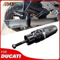 motorcycle accessories for ducati monster 1200sr 797 696 821 695 848 1100 exhaust frame sliders crash pads falling protector
