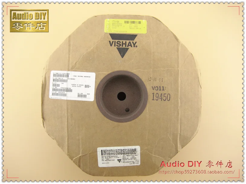 10PCS VISHAY DALE PTF65 1K 0.5W 0.05% 10ppm Axial Resistance PTF-65 1k T13 High precision low temperature drift metal resistor |