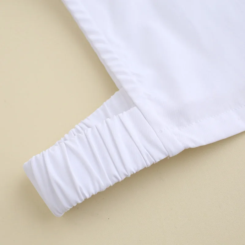 

Lovely street lovers style kawaii puppy cartoon embroidery Detachable Shirt Collar False Lapel Blouse Women Clothes Accessorie