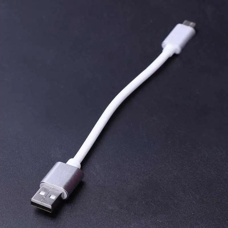 Короткий 10 см Usb C 3 1 Тип папа 2 0 A Мужской кабель для зарядки данных|Аксессуары
