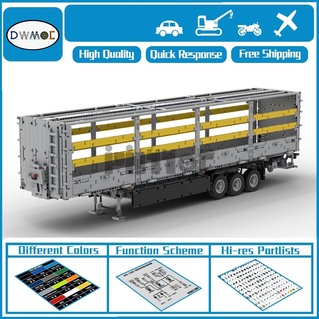 

Moc-72991 heavy-duty truck body is suitable for DAF 460 truck, and the science and technology assembly is suitable for moc33481