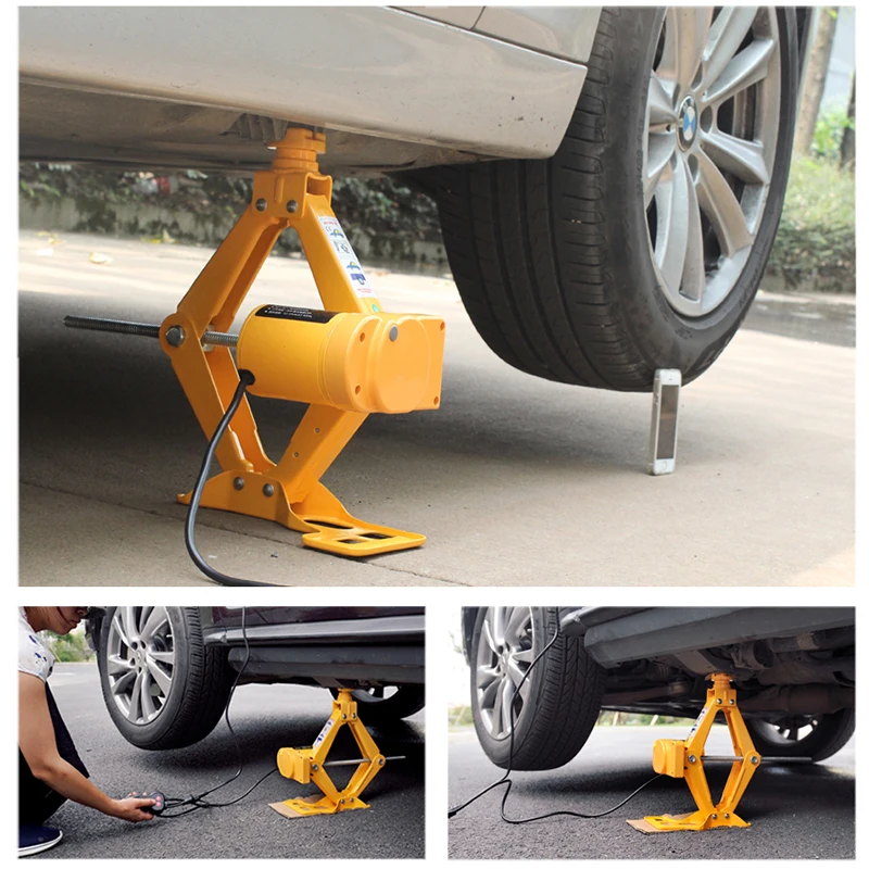 

NthPower Portable 12V Car Scissor Jack 3Ton Electric car Jack Lifting Machinisms Lift Jack MutiFunction Auto Repair Tools