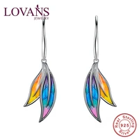 lovans 925 sterling silver drop earrings jewelry sets simple design daily wear earrings %d1%81%d0%b5%d1%80%d1%8c%d0%b3%d0%b8 2021 %d1%82%d1%80%d0%b5%d0%bd%d0%b4