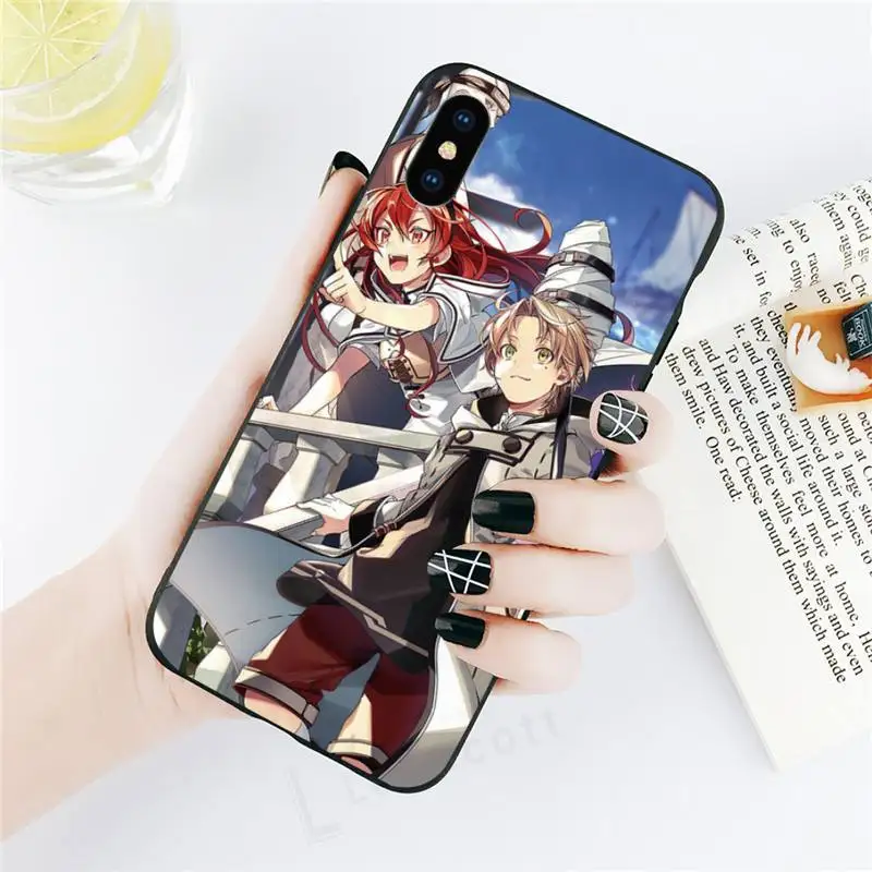 

Jobless Reincarnation Japan anime Phone Case for iPhone 11 12 pro XS MAX 8 7 6 6S Plus X 5S SE 2020 XR