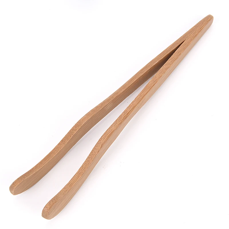 

1PC 100% Natural bamboo Handmade Bamboo Tea Clips Tweezers Curved Straight Kung Fu Tea Accessories High Quality