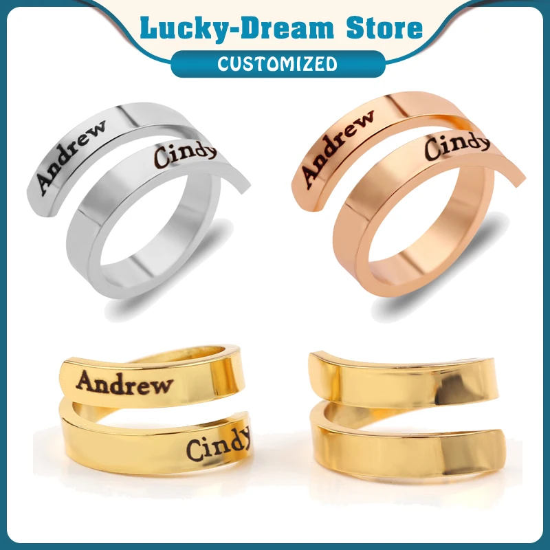 При индивидуальном заказе спиральной резной двух наименований кольцо из