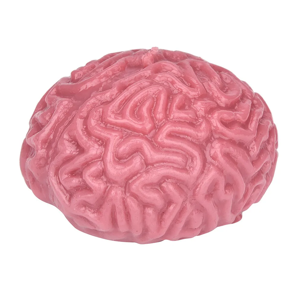 

1/2PC Simulation Brain Decompression Toy Novelty Compressible Squeeze Fun Toy Relieve Stress Ball Heal Child Stress Relieve Toys
