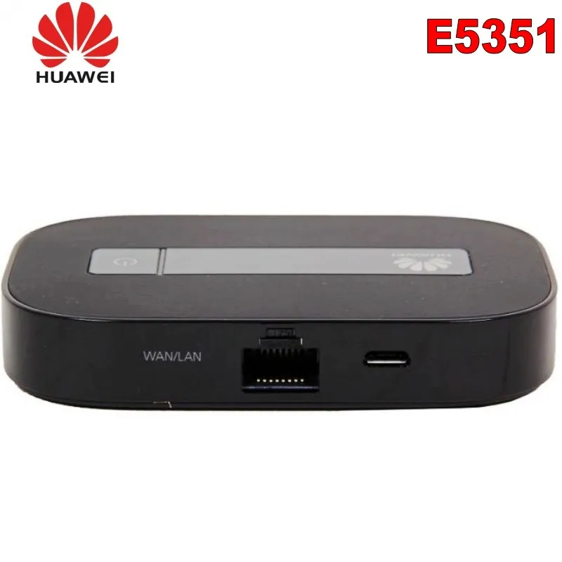 Разблокированный Huawei E5351 оригинальный лучший 3G портативный wi fi роутер со слотом