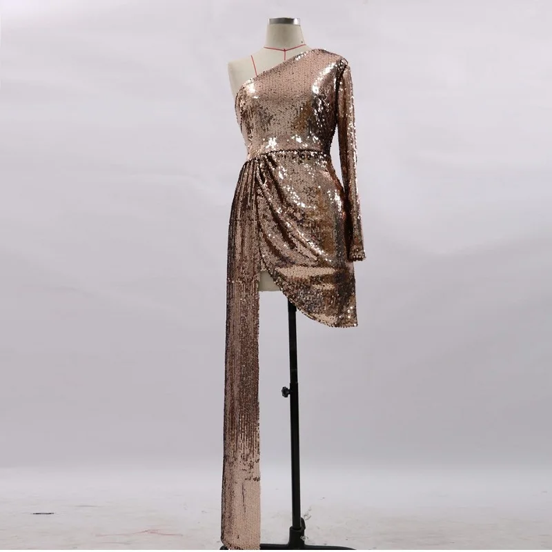 Новое обновление модное сексуальное шикарное блестящее женское мини-платье с