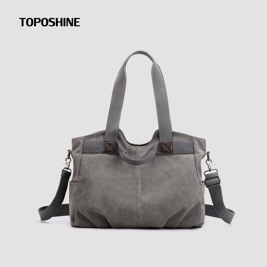 

Women Big Canvas Shopping Bag Reusable Soild Extra Large Tote Quality Bag Eco Environmental Shopper Shoulder Bags For Young Girl