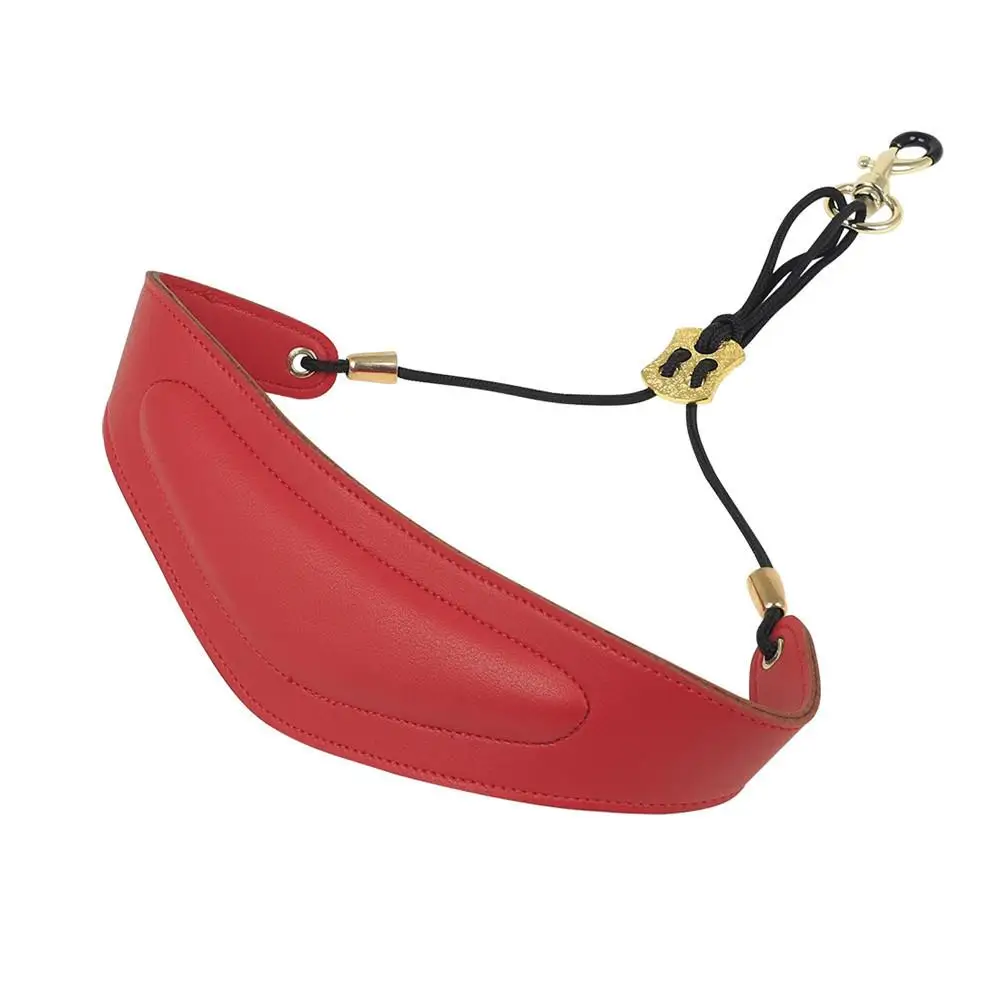 

Saxophone Neck Band Leather Neck Strap Leather Mat + Metal Buckle Saxophone Accessories