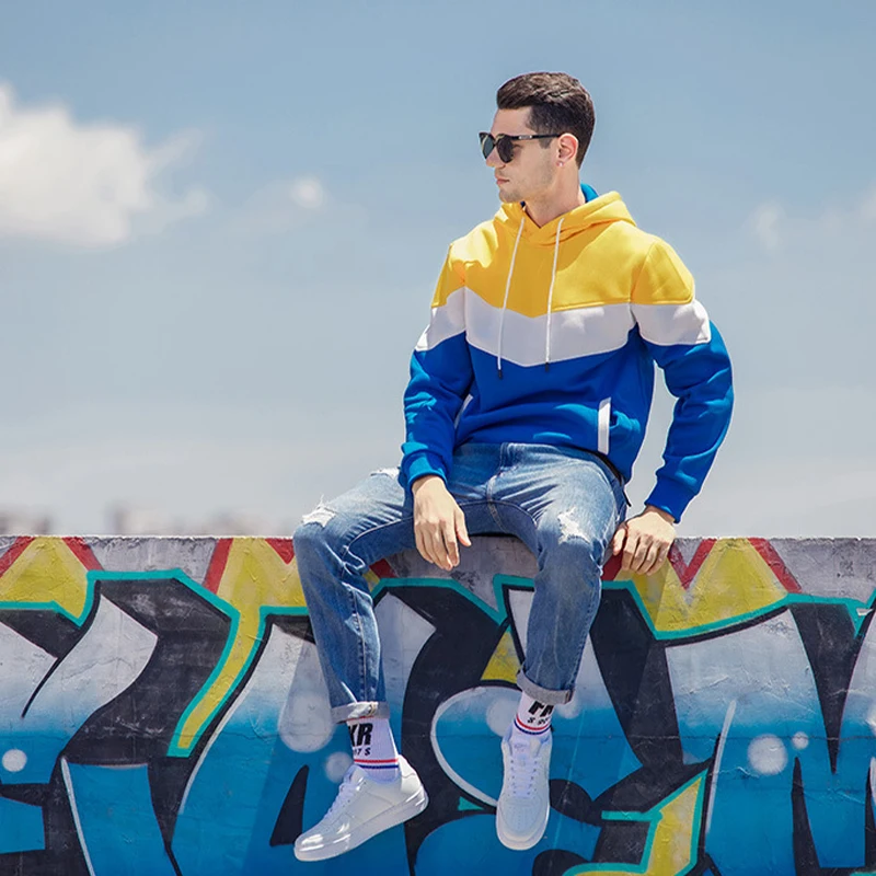 

Men's Yes Boss Printed Sweatshirt Two-piece SetMen's Hooded Sweatshirt + Pants Men's Running SportswearMen's Sportswear Set