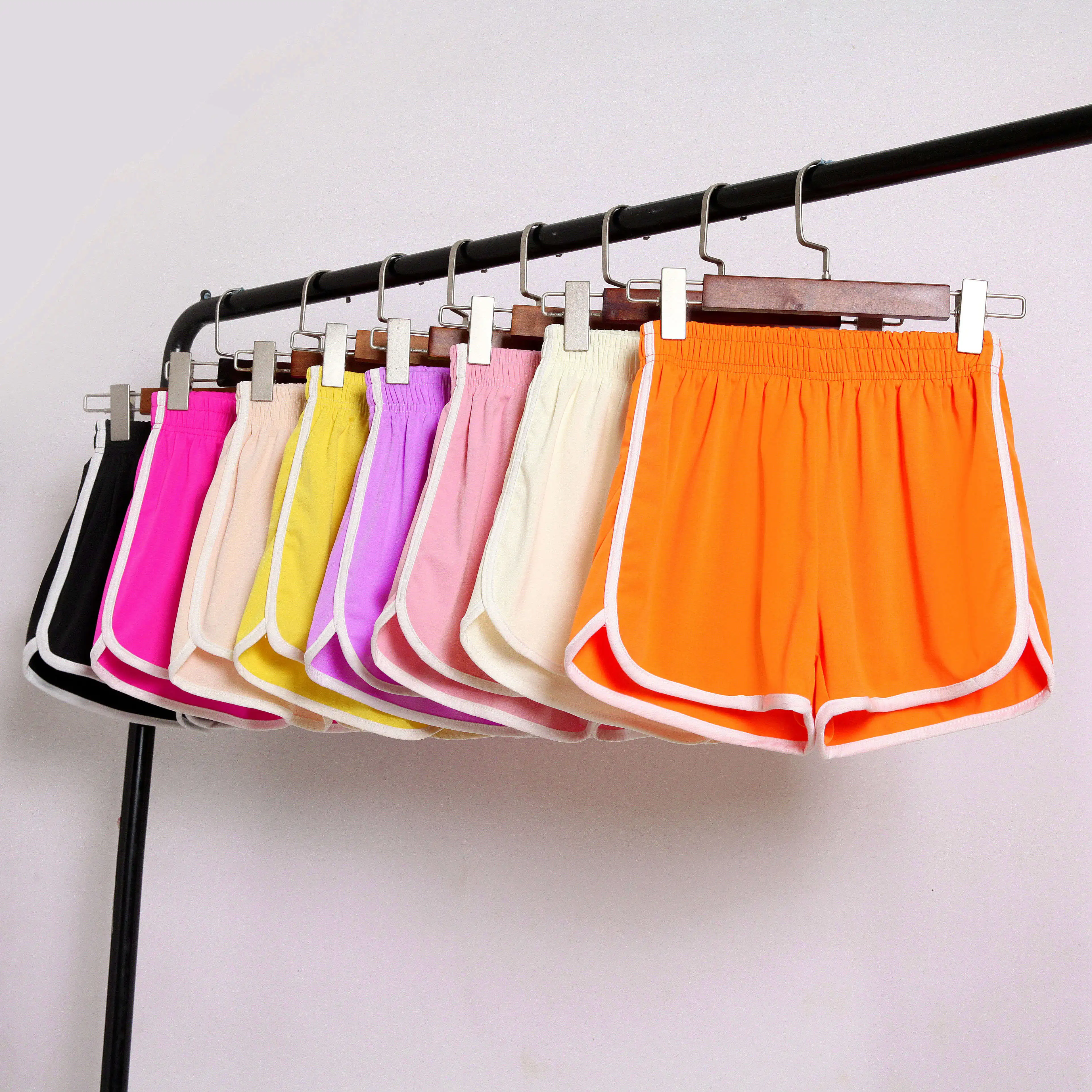 

Stretch Waist Casual Shorts Women 2020 High Waist Running Shorts Sport Harajuku Beach Sexy Short Casual Female Home Comfy Shorts