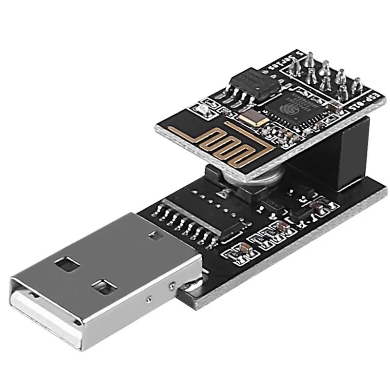 ESP-01S модуль адаптера беспроводного приемопередатчика Wi-Fi с USB-преобразователем