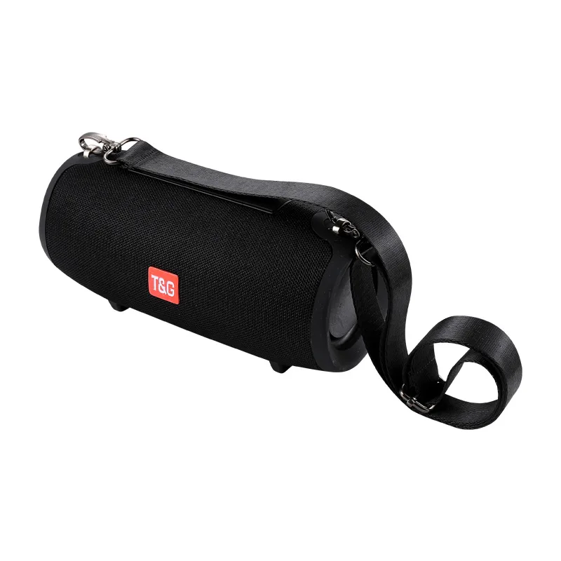 Bluetooth-колонка с ремешком, беспроводная Портативная колонка, сабвуфер, звуковая панель, FM-радио, USB, TF, микрофон, телефон, ПК, двойная колонка, водонепроницаемая