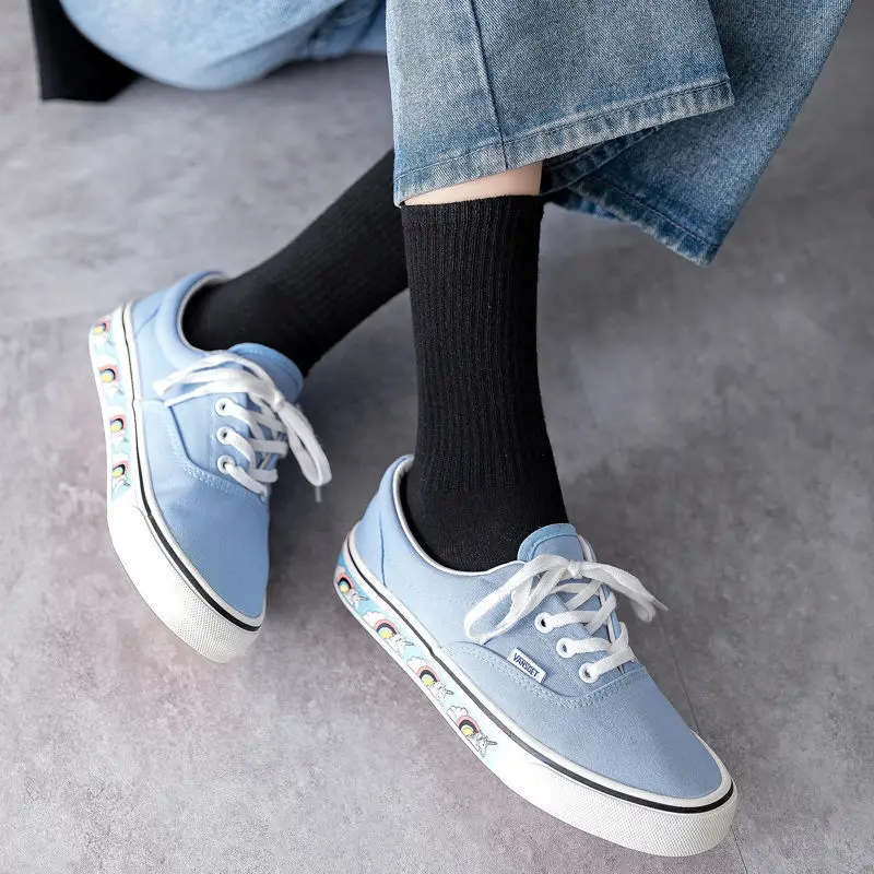 Носки мужские женские белые черные эластичные хлопковые средней длины | Мужская