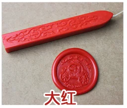 red DIY уплотнительная полоса, посвященная пчелиному воску, палочка, брендинг для рисования печать, печать, воск, конверт, ручной работы, хобби, DIY Инструменты - Цвет: red