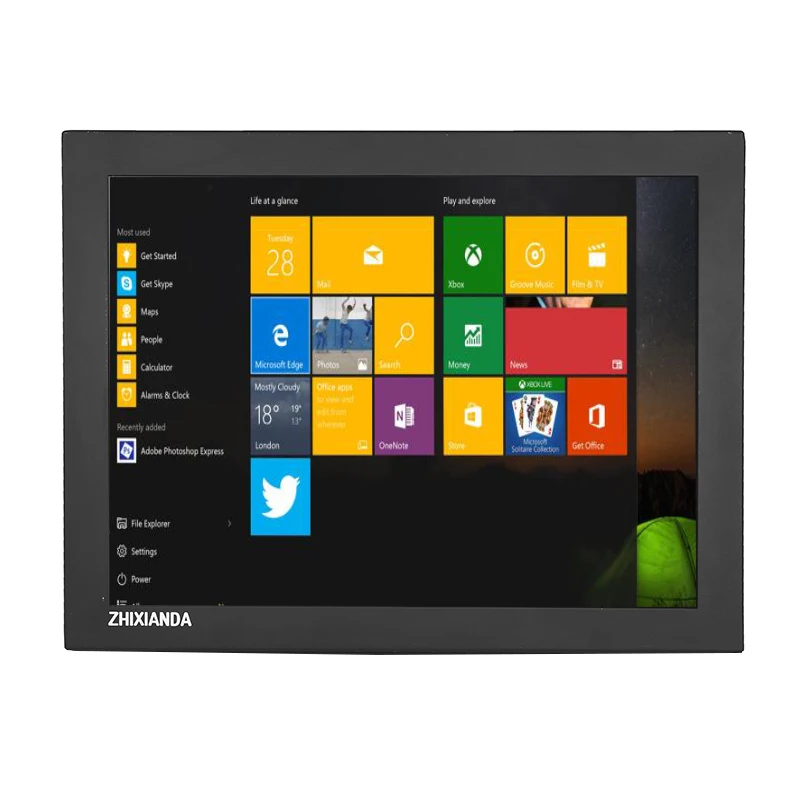 Промышленный открытый кадр 12 дюймовый емкостный сенсорный экран Экран монитор